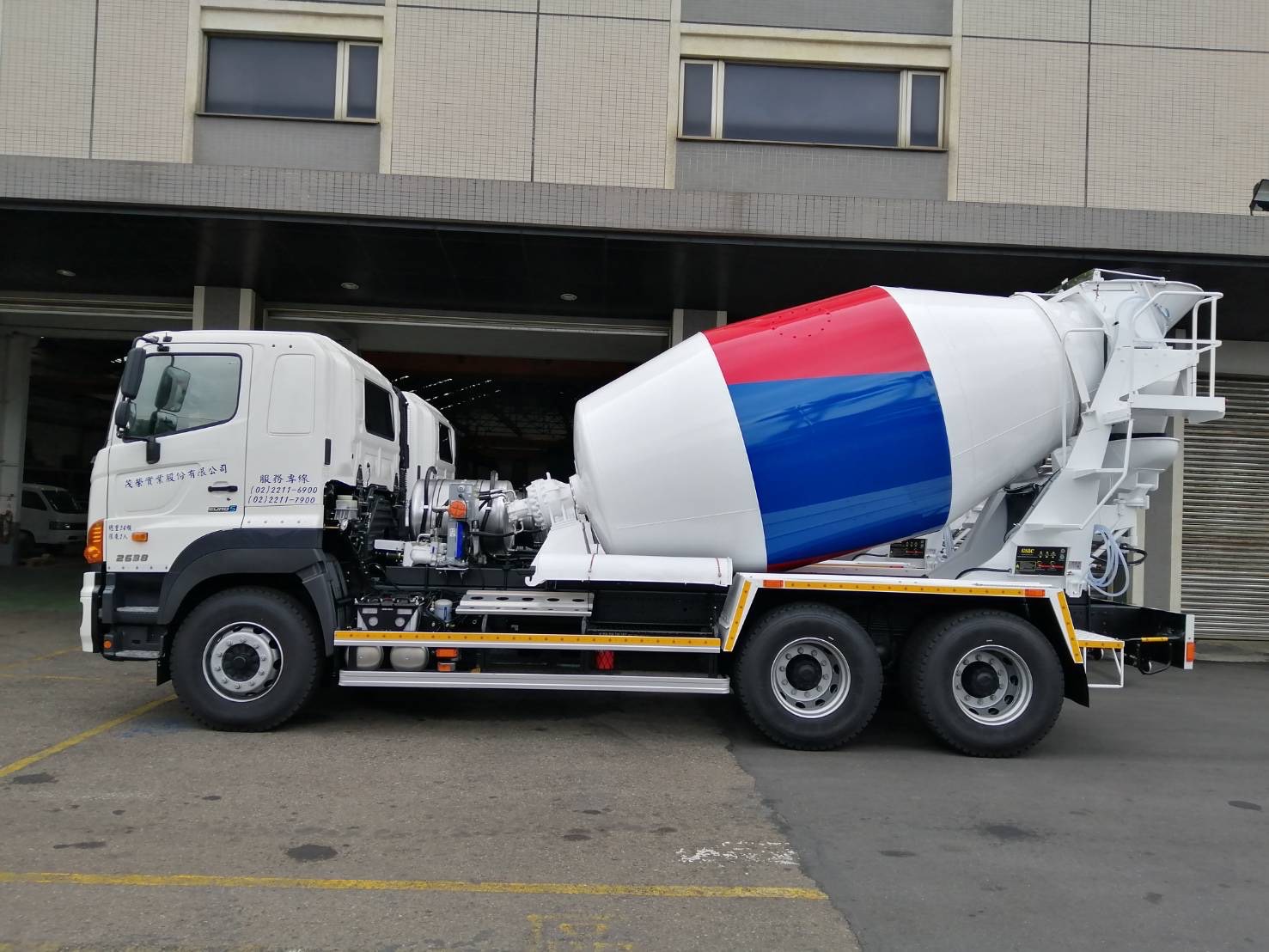 混凝土攪拌車車隊